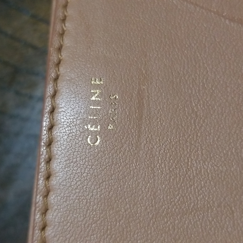 Celine Tan Leather iPad Case - Picture 2 of 12